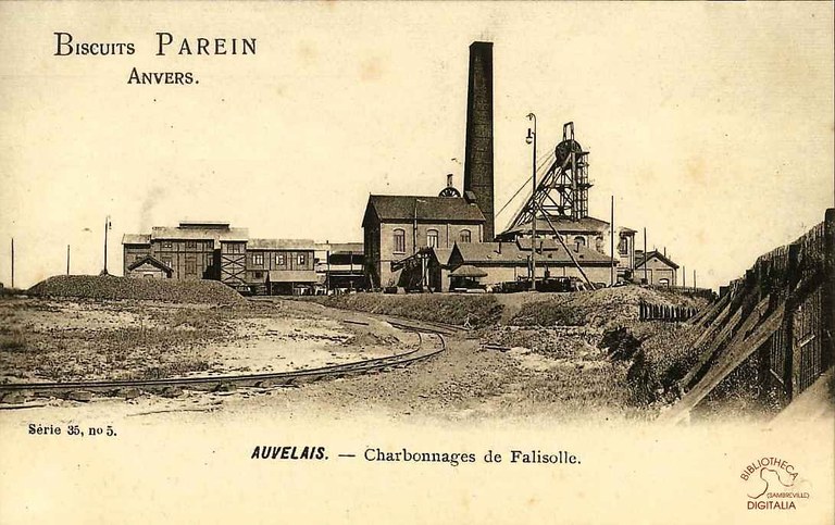 Auvelais : Charbonnage de Falisolle