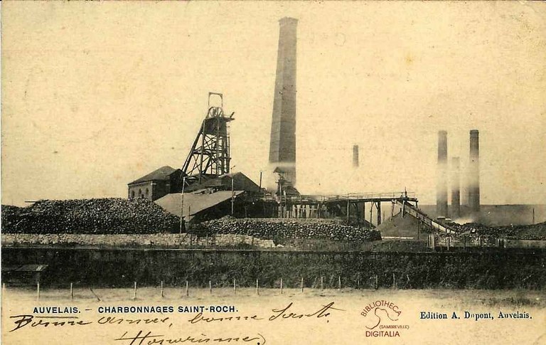Auvelais : Charbonnage Saint-Roch