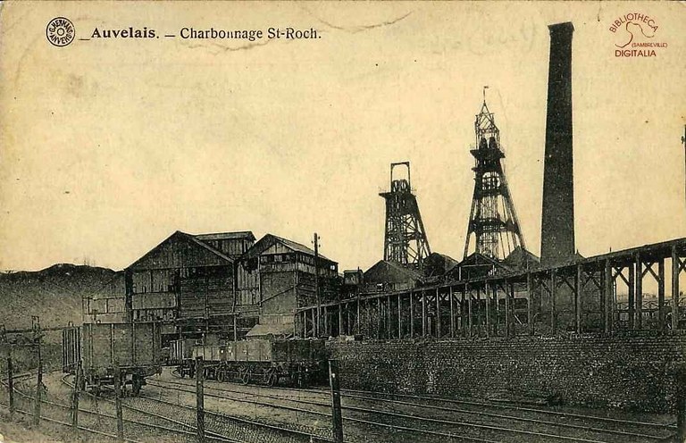 Auvelais : Charbonnage Saint-Roch
