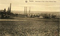 Auvelais : charbonnage Saint-Roch et les Glaces Nationales Belges