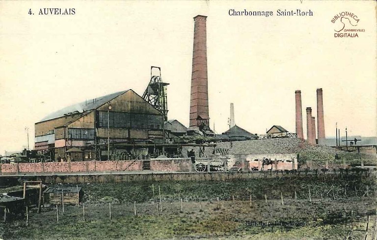 Auvelais : Charbonnage Saint-Roch