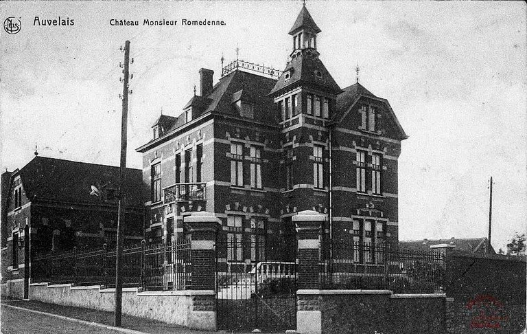 Auvelais : château Monsieur ROMEDENNE
