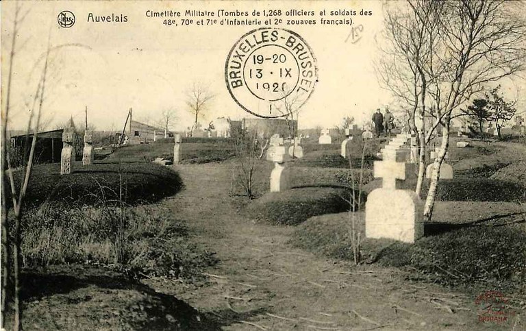 Auvelais : Cimetière militaire