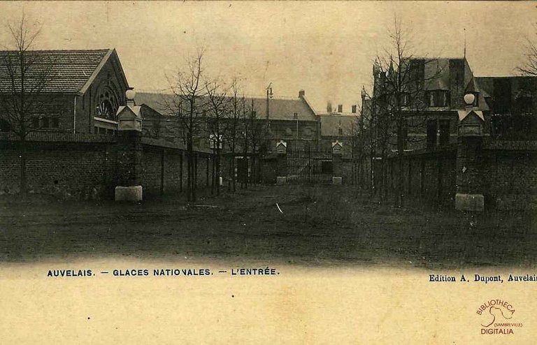 Auvelais : Glaces Nationales, l'entrée