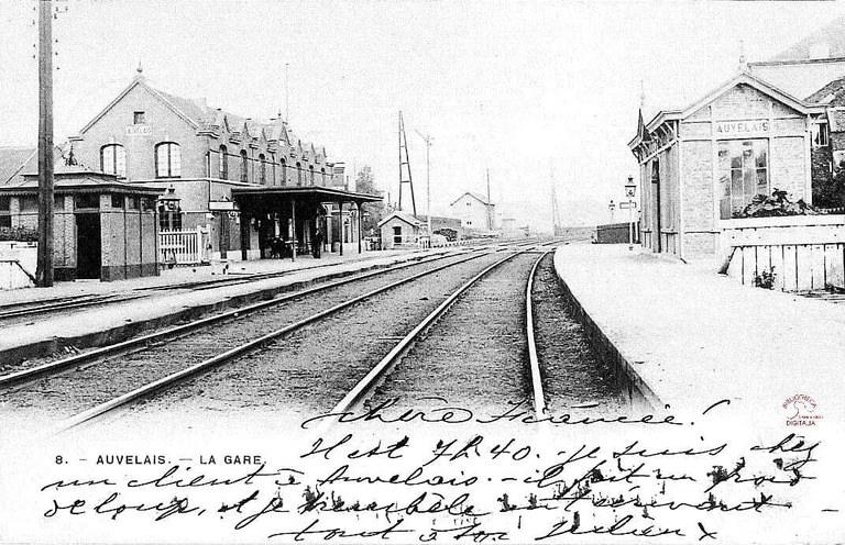Auvelais : la gare