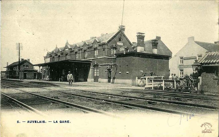 Auvelais : la Gare