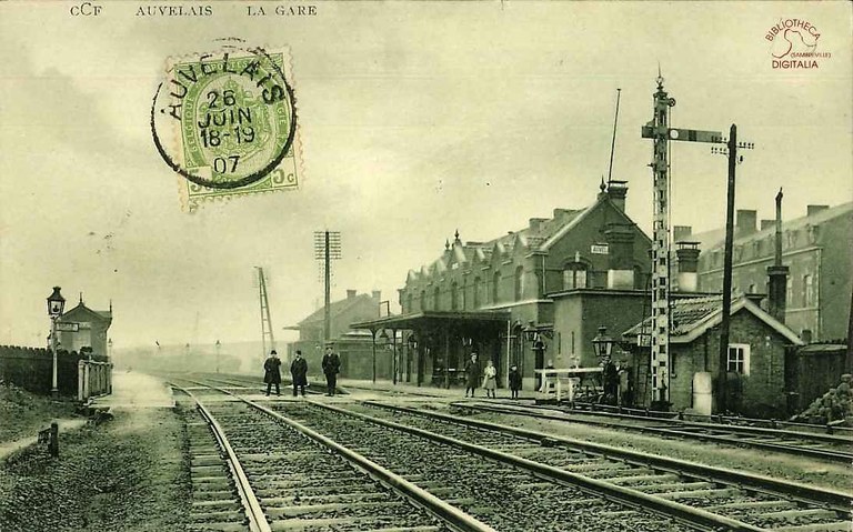 Auvelais : la Gare