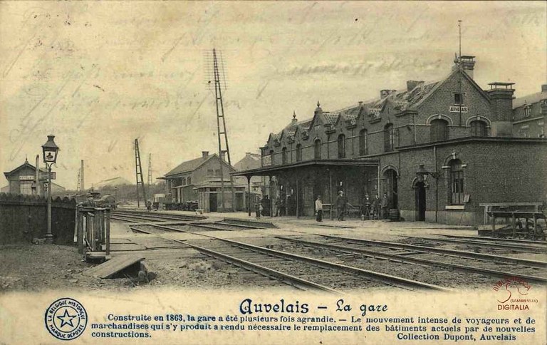 Auvelais : la Gare