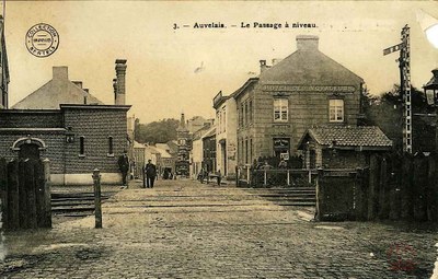 Auvelais : la passage à niveau