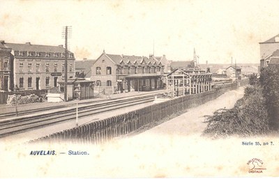 Auvelais : l'ancienne gare