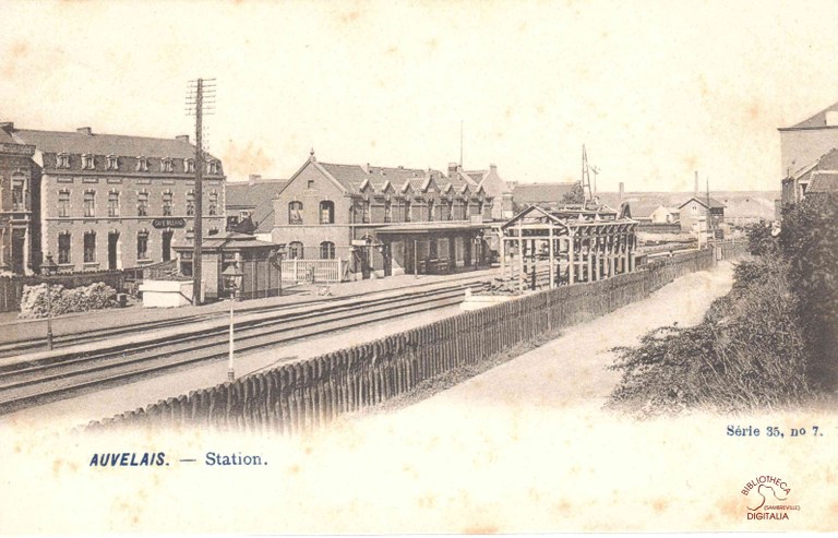 Auvelais : l'ancienne gare