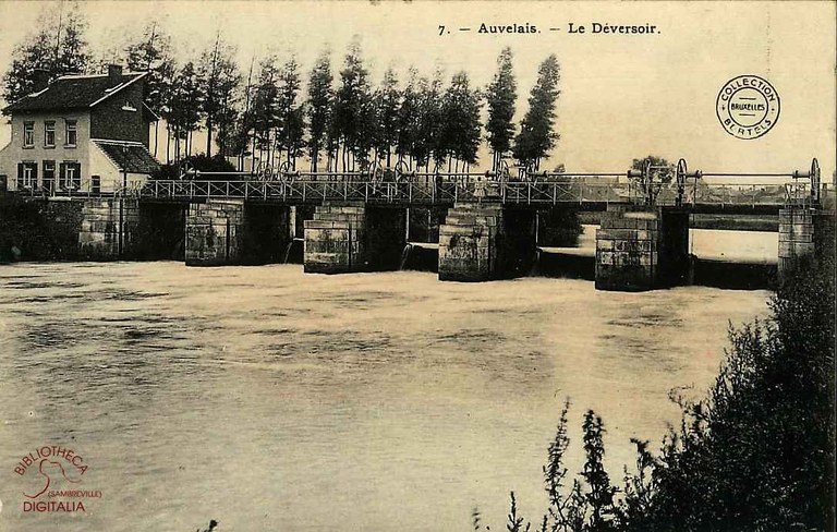 Auvelais : le déversoir