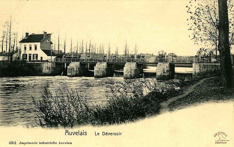 Auvelais : le déversoir