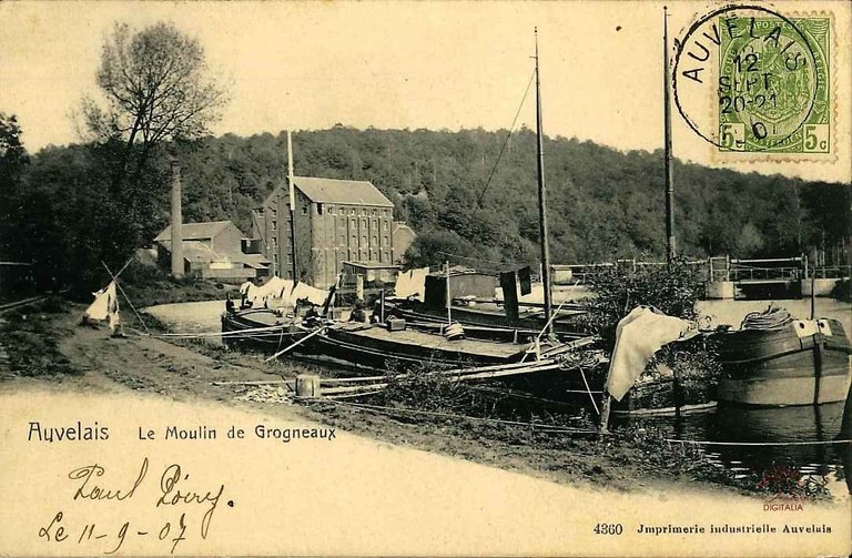 Auvelais : le Moulin GROGNEAUX