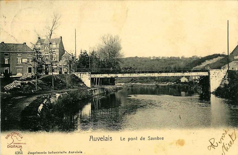 Auvelais : le Pont de la Sambre