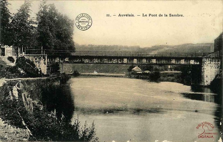 Auvelais : le Pont de la Sambre