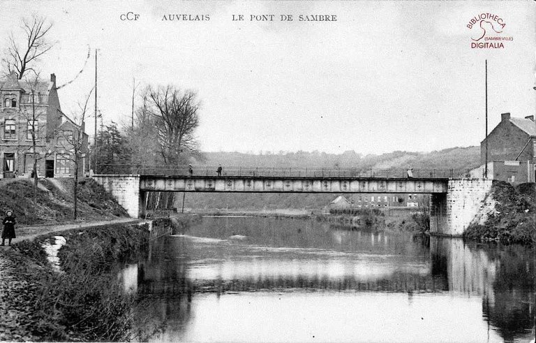 Auvelais : le pont de Sambre
