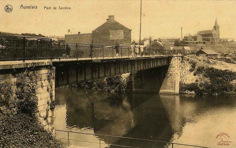 Auvelais : le Pont de Sambre