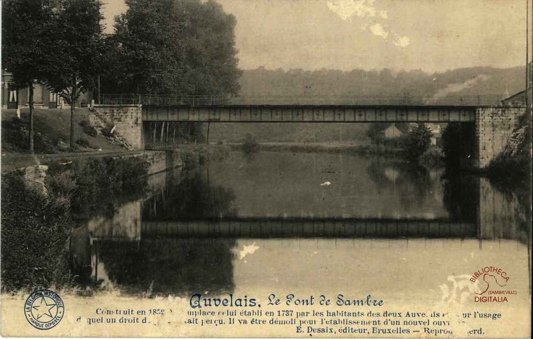 Auvelais : le Pont de Sambre