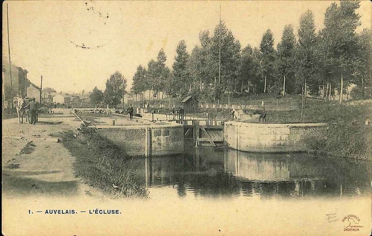 Auvelais : l'écluse