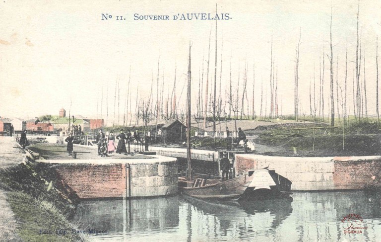 Auvelais l'écluse (de la rue Pont Sainte Maxence)
