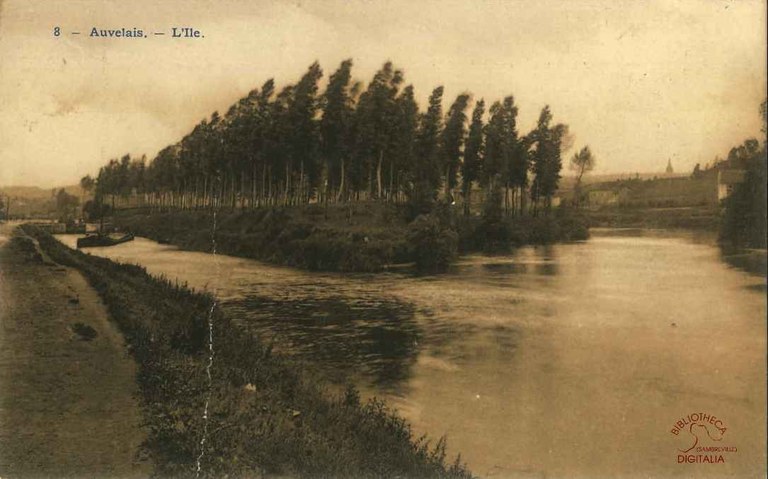 Auvelais : l'île