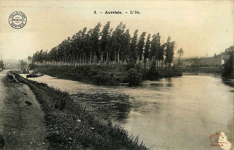 Auvelais : l'île
