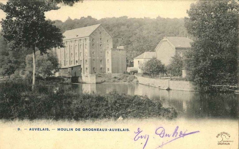 Auvelais : moulin de GROGNEAUX