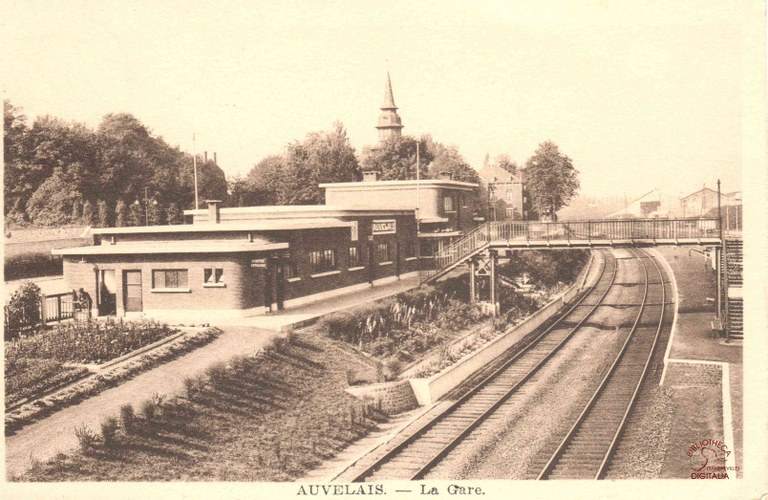Auvelais : nouvelle gare