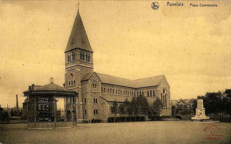 Auvelais : Place communale