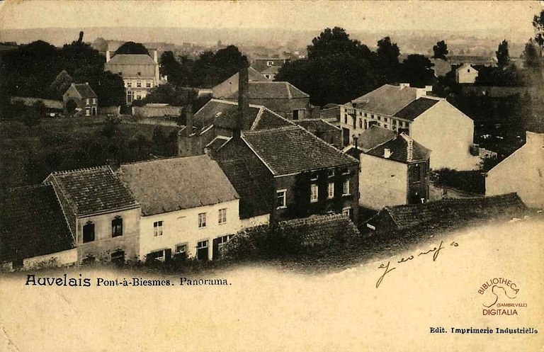 Auvelais : Pont-à-Biesmes, panorama