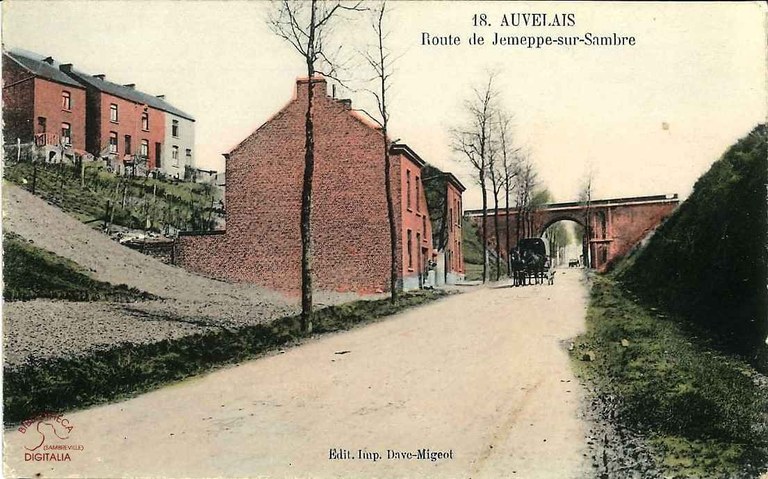 Auvelais : Route de Jemeppe-sur-Sambre