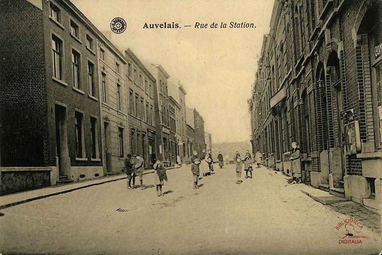 Auvelais : Rue de la Station