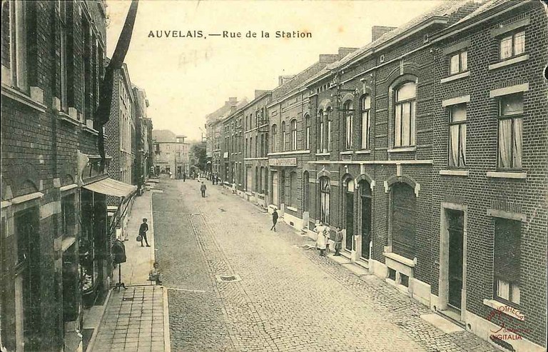Auvelais : rue de la Station