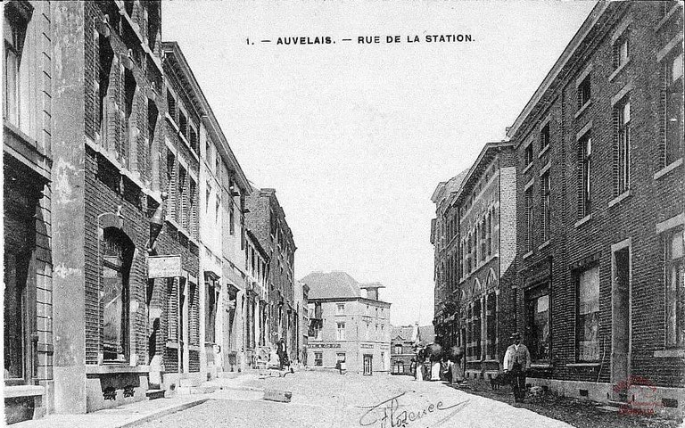 Auvelais : Rue de la Station