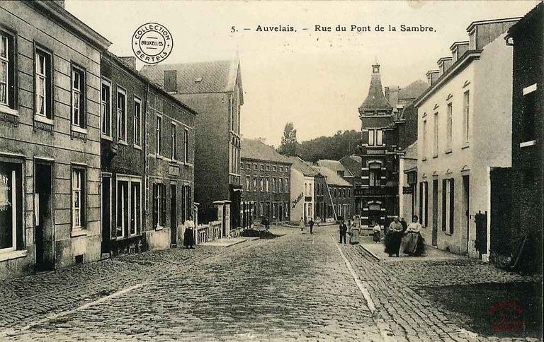 Auvelais : rue de Pont de la Sambre