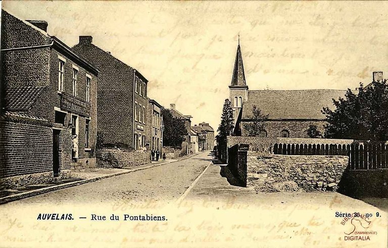 Auvelais : rue du Pont-à-Biesmes