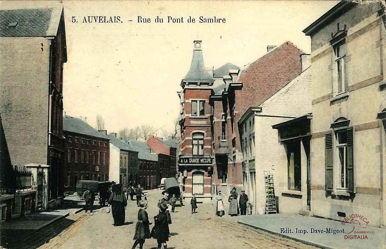 Auvelais : Rue du Pont de Sambre
