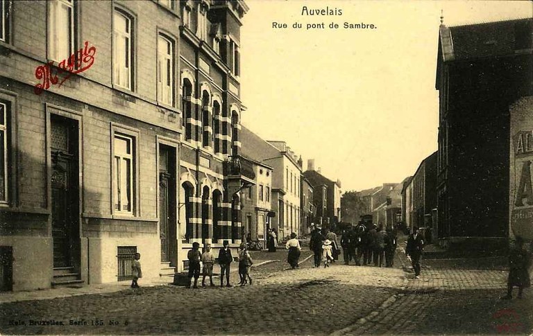 Auvelais : rue du Pont de Sambre
