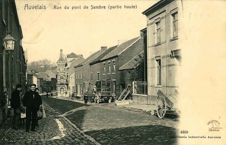 Auvelais : Rue du Pont de Sambre (partie Haute)