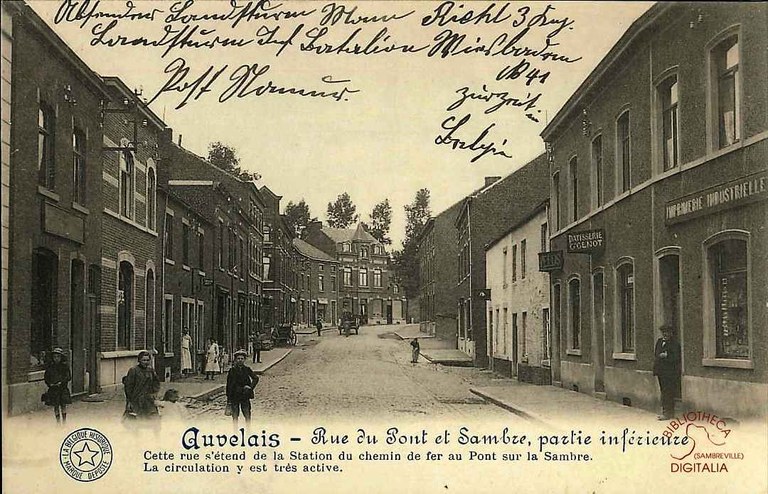 Auvelais : rue du Pont et Sambre (partie inférieure)