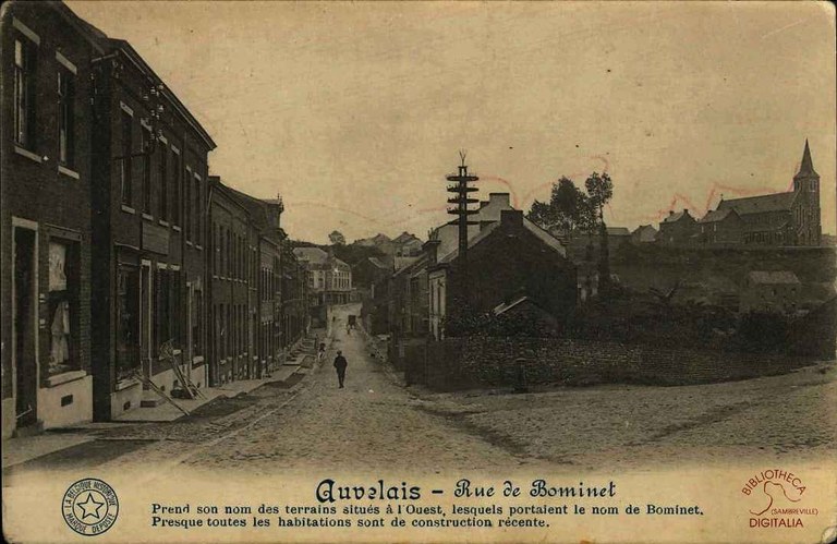 Auvelais : Rue du Rominet