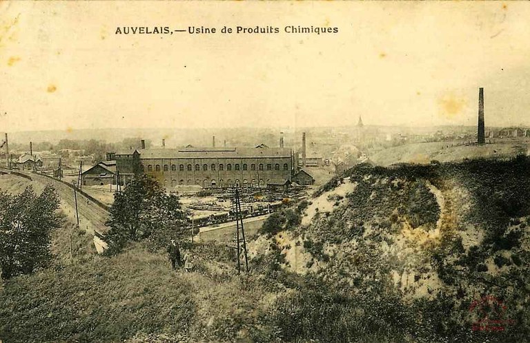 Auvelais : usine de Produits chimiques