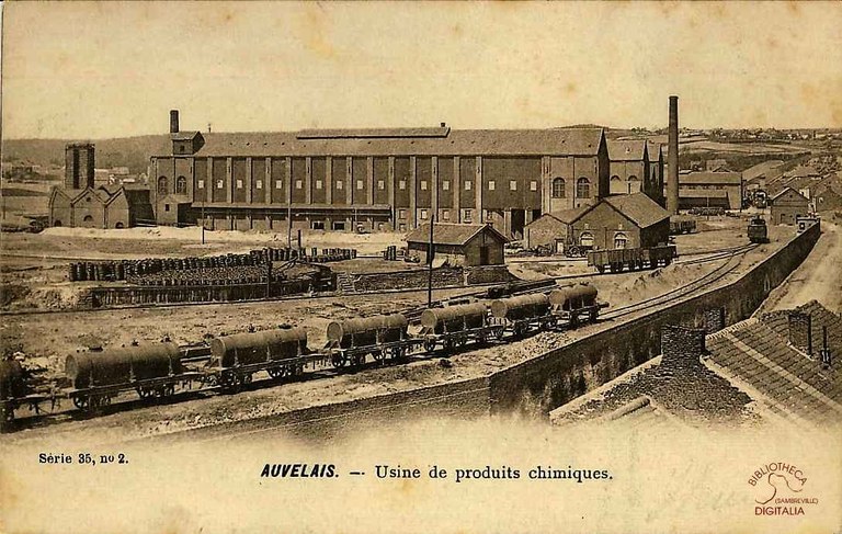 Auvelais : Usine de produits chimiques