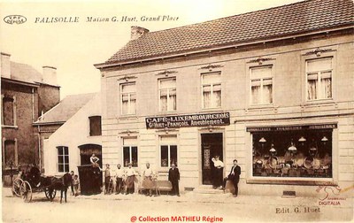 Falisolle : Maison G. HUET. Grand'Place