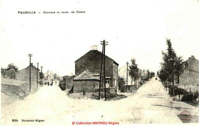 Falisolle : Pierrère et route de Fosses