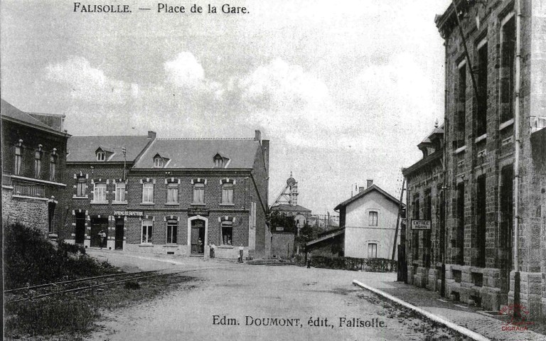Falisolle : Place de la Gare