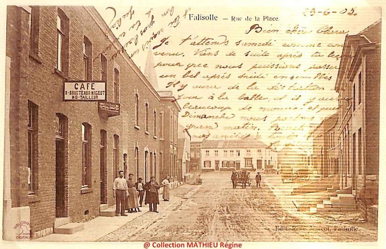 Falisolle : rue de la Place