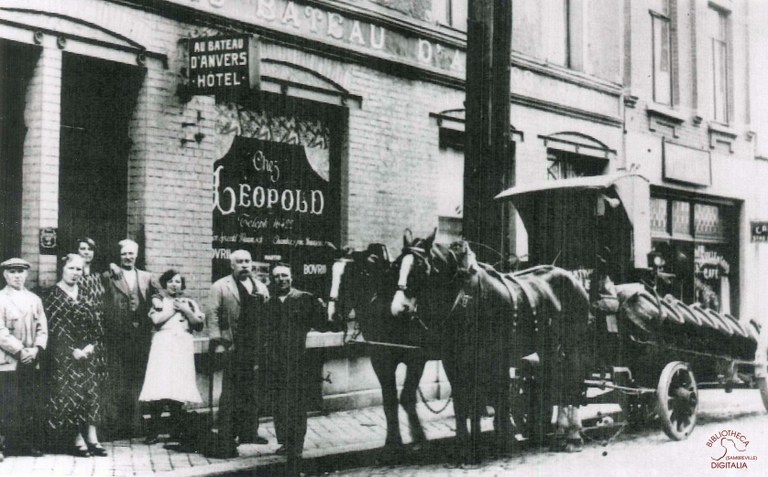 Tamines : Au bateau d'Anvers : Hôtel / Chez Léopold