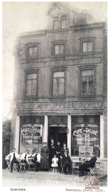 Tamines : Café "Au travailleur"
